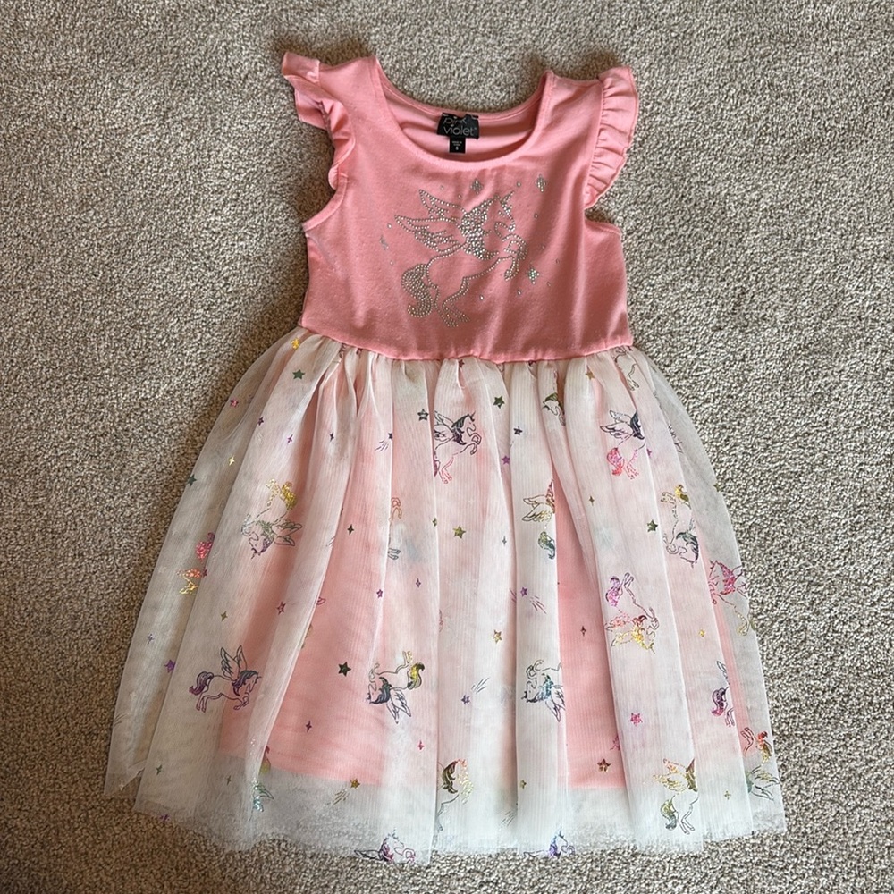 Adorable Pink Unicorn Dress